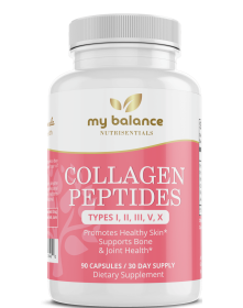 Collagen Peptides Types I, II, III, V, X