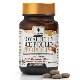 Royal Jelly+Propolis+Bee Pollen Tablets Ultra Potency
