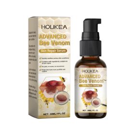 Houkea Bee Venom Skin Serum, A Moisturizing, Gentle And Restorative Cleansing And Smooth Skin Care Solution (Option: 30ml-49g-4.13*1.18*1.18inch)