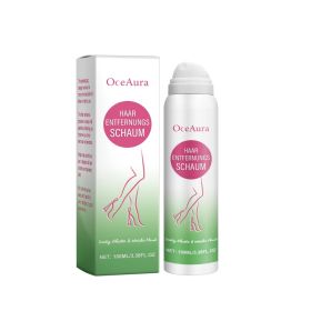 OceAura Hair Removal Spray, Gentle Hair Removal Non-Irritating Underarm Leg Hair Hand Hair Skin Deep Cleansing Spray (Option: 100ml/盒-145.4g-1.65*1.65*5.47inch)