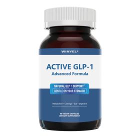 GLP-1 Supplement Support, Natural Formula, GLP-1 Production - 1 Capsule For Balanced Appetite  Metabolic Wellness Daily 90 Servings (Option: 1 PCS)