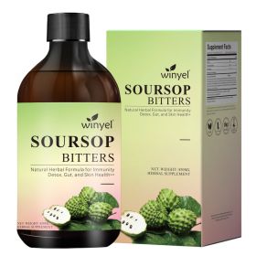 Soursop Liquid Contains Black Seeds, Moringa, And Turmeric, And Is Beneficial For Digestion And Gut Health, As Well As Providing Antioxidants, Sk (Option: 1 PCS)